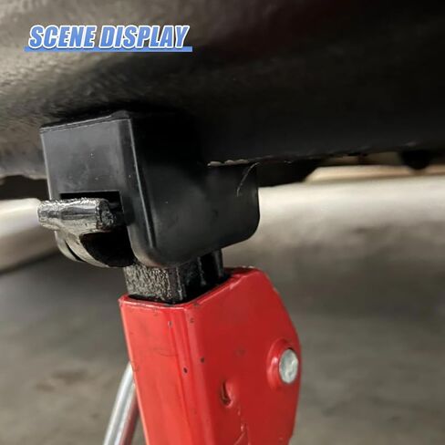 Jack Pad Adapter, Anti-Slip Jack Stand Lift Point Rubber Pads, Heavy Duty Slotted Frame Rail Pinch Weld Protector, Universal Jacks Pad Adapter Accessories for Floor Jack(4PCS) in Kuwait