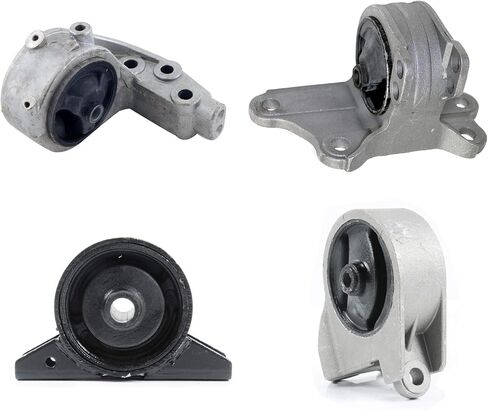 Four Piece Motor and Transmission Mount Set for Mitsubishi, Dodge, and Chrysler Vehicles - Heavy Duty in Kuwait