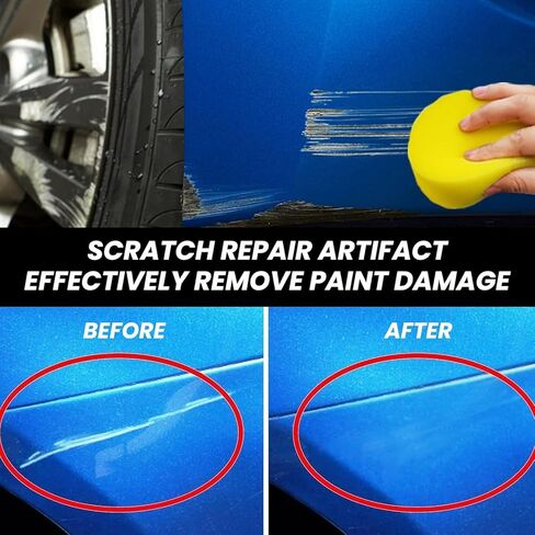 Car Scratch Removal Wax, 2026 New Upgraded scratch remover for vehicles Deep Scratches, Universal Car Paint Polishing Wax Scratch Remover with Wipe and Sponge (2Sets) in Saudi Arabia