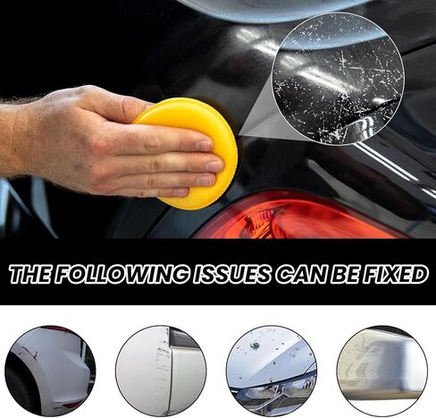Car Scratch Removal Wax, 2026 New Upgraded scratch remover for vehicles Deep Scratches, Universal Car Paint Polishing Wax Scratch Remover with Wipe and Sponge (2Sets) in Saudi Arabia