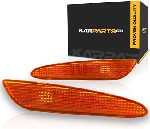 لسيارة تشيفي كورفيت مصباح تحديد جانبي 2005-2013 جانب السائق والراكب | زوج أمامي GM2550196 + GM2551196 in Kuwait