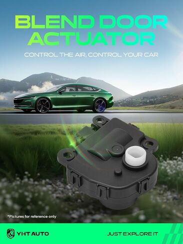 YHTAUTO HVAC مشغل باب الهواء مزيج أذرع الأبواب - تناسب موديلات Chevy & Pontiac & Cadillac & Buick - Impala، Corvette، Impala Limited، Monte Carlo، Malibu، Grand Prix، LaCrosse، XLR - مشغل رفرف الهواء in Kuwait