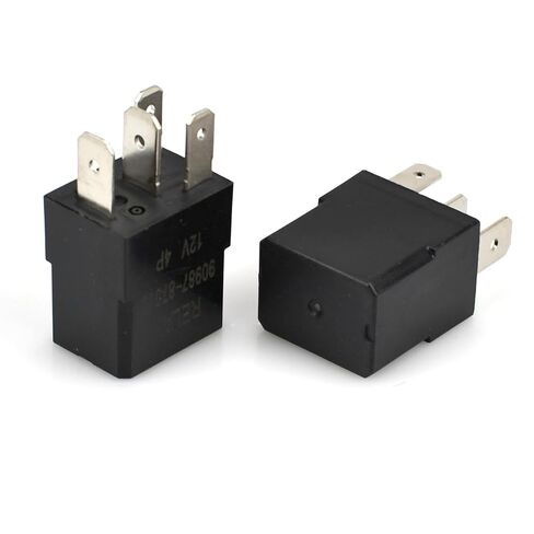 2PK 90987-02022 4 PIN AC Relay,30A 12VDC Automotive Relay 90080-87026 90987-02027 90987-02028 156700-2870 156700-2840 Compatible with 1997-2014 Toyota Lexus and Scion Vehicles in Kuwait