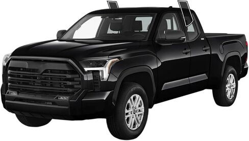 AUTOTEK Precut Window Tint Film for Toyota Tundra Extended 2022-2026 Front Row Window 20% VLT 2Ply Anti-Shatter, UV Block, Privacy Protection, Easy Install, No Trimming Needed,Heat & Glare Reduction in Kuwait