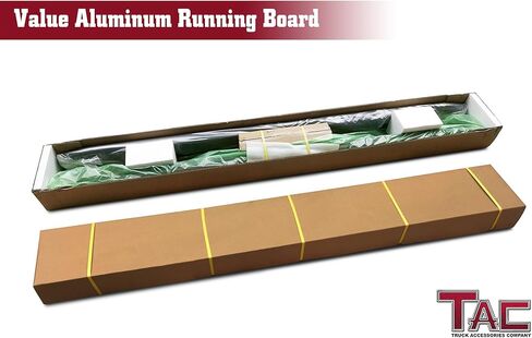 TAC Running Boards Fit 2011-2019 Ford Explorer Value Aluminum SUV Black Side Steps Nerf Bars Step Rails Running Boards Off Road Automotive Exterior Accessories (2 Pieces Running Boards) in Kuwait