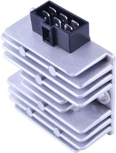 RMSTATOR Replacement for Voltage Regulator Rectifier Yamaha Zuma 50 Vino Classic XF 50 C3 Riva 125 1985-2019 | OEM Repl.# 3B3-H1960-00-00 36F-81960-A0-00 36F-81960-A1-00 36F-81960-A2-00 in Kuwait