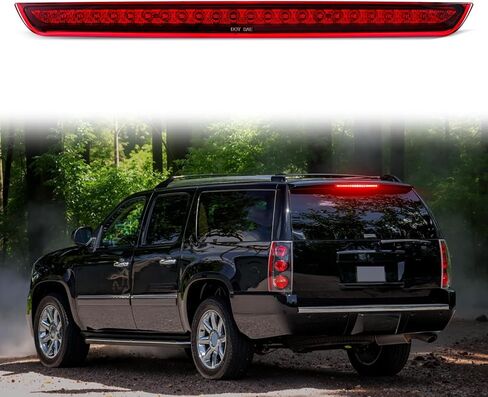 LED 3rd Brake Light Compatible with 2007-2014 Tahoe Suburban, 2007-2014 Yukon Yukon XL, High Mount Third Brake Light, Rear Center Stop Light, Red Len in Saudi Arabia