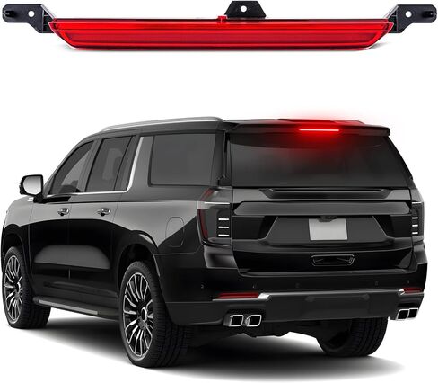 LED 3rd Brake Light Compatible with 2007-2014 Tahoe Suburban, 2007-2014 Yukon Yukon XL, High Mount Third Brake Light, Rear Center Stop Light, Red Len in Saudi Arabia