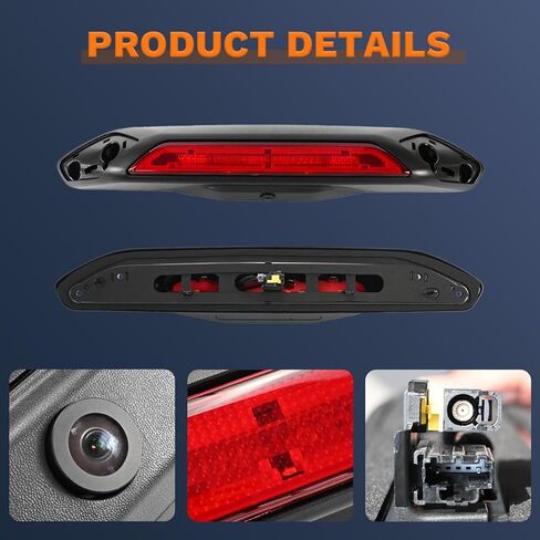 Center High Mount Third Brake Light with Camera for Ford Transit 150 250 350 350HD 2020-2021 & Electric Transit 2022-2025 (Only Single Rear Wheels) Replace LK4Z13A613D in Saudi Arabia