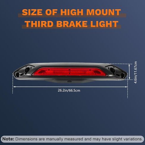 Center High Mount Third Brake Light with Camera for Ford Transit 150 250 350 350HD 2020-2021 & Electric Transit 2022-2025 (Only Single Rear Wheels) Replace LK4Z13A613D in Saudi Arabia
