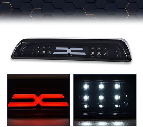PIT66 LED ضوء الفرامل الثالث، متوافق مع Toyota Tundra 2007 2018 ارتفاع جبل Thrid الذيل ضوء الفرامل البضائع الدخان عدسة سوداء الإسكان in Kuwait