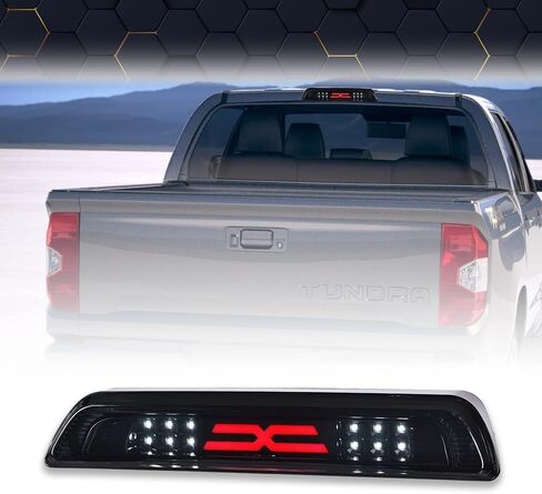 PIT66 LED ضوء الفرامل الثالث، متوافق مع Toyota Tundra 2007 2018 ارتفاع جبل Thrid الذيل ضوء الفرامل البضائع الدخان عدسة سوداء الإسكان in Kuwait