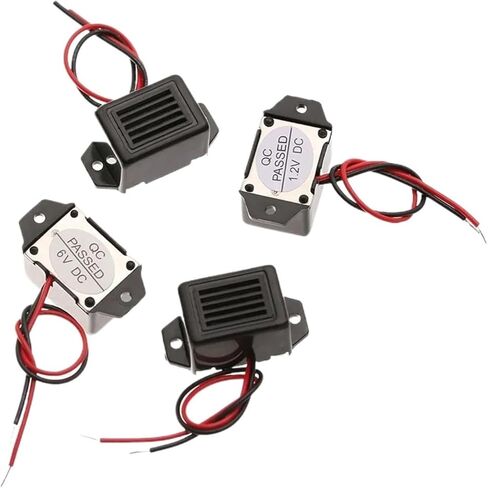 1pc DC 1.2/3/6/12V 85dB 33.5*15mm Electronic Buzzer Alarm Mechanical Buzzer Sound Beeper Constant Tone(12V) in Saudi Arabia