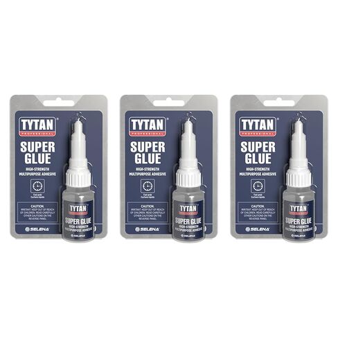 TYTAN Professional Glue 0.7 oz (20g) 1 Pack - لاصق Cyanoacrylate الشفاف سريع الجفاف - رابطة فورية قوية للبلاستيك والمعادن والخشب والمطاط والمزيد - فوهة دقيقة in Kuwait