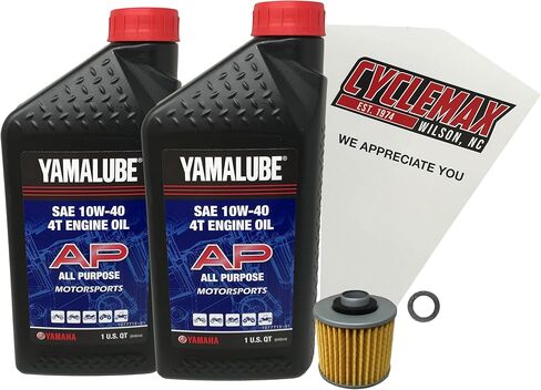 Cyclemax Oil Change Kit compatible with 2006-2023 Raptor Yamaha Raptor 700 in Kuwait