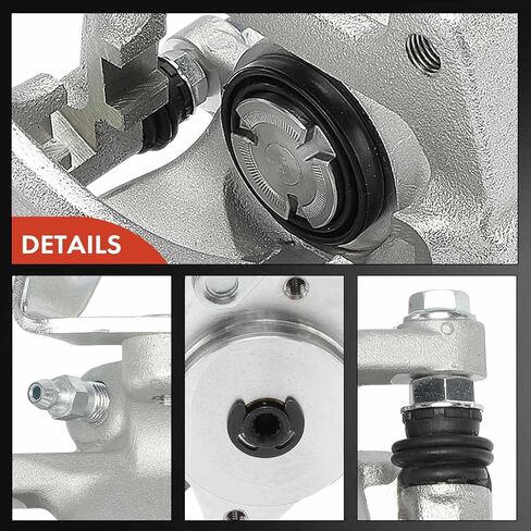 A-Premium Disc Brake Caliper Assembly with Bracket Compatible with Volkswagen Passat 2008-2009, Passat CC 2009, CC 2009/2012, Rear Right Passenger Side in Kuwait