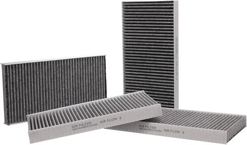 AF27958 Panel Activated Carbon Panel Cabin Air Filter Compatible with International Navistar 4000/7000/DuraStar/ProStar/LoneStar Trucks 2008-2026 Models Replaces 3839141C1 5008066 PA5679 (4 Pack) in Kuwait