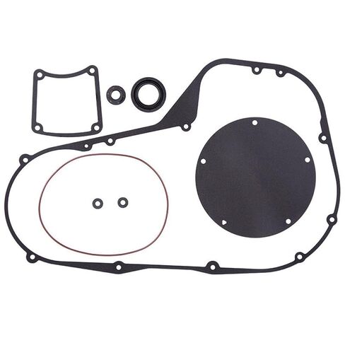 Motorcycle Clutch Primary Cover Gasket Kit Compatible with FLTR FLHR FLHX FLHT FLHTC Electra Road King Street CVO 34901-94A in Saudi Arabia