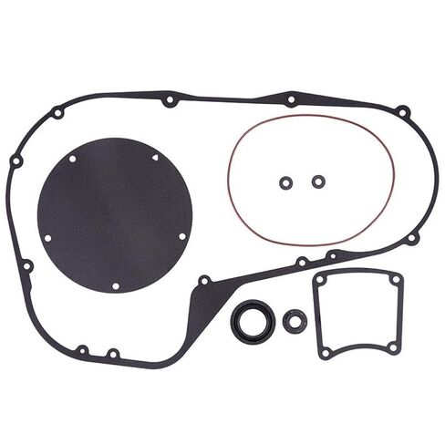 Motorcycle Clutch Primary Cover Gasket Kit Compatible with FLTR FLHR FLHX FLHT FLHTC Electra Road King Street CVO 34901-94A in Saudi Arabia