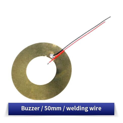 10PCS Piezoelectric Piezo Ceramic Wafer Plate piezo Element Diameter 12MM 15MM 18MM 20MM 27MM 35MM 50MM(Wire-18mm-10PCS) in Kuwait