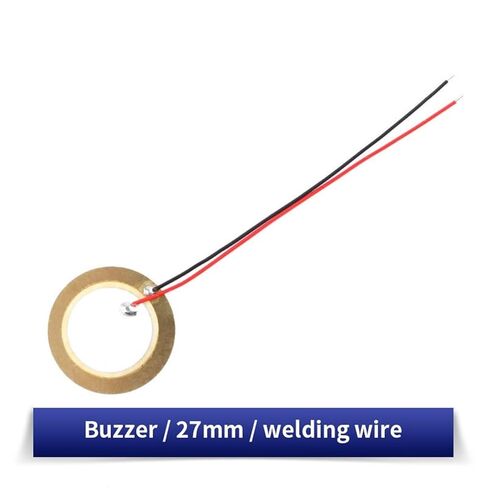 10PCS Piezoelectric Piezo Ceramic Wafer Plate piezo Element Diameter 12MM 15MM 18MM 20MM 27MM 35MM 50MM(Wire-18mm-10PCS) in Kuwait