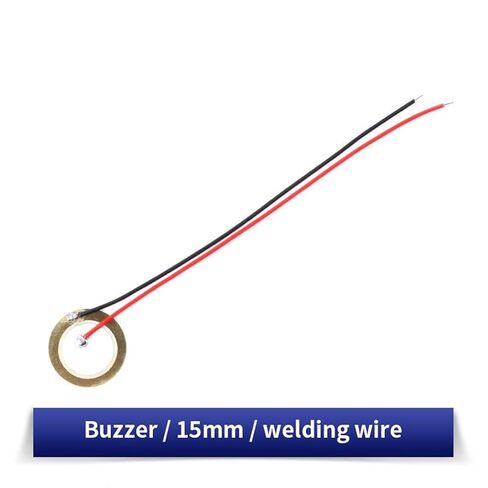 10PCS Piezoelectric Piezo Ceramic Wafer Plate piezo Element Diameter 12MM 15MM 18MM 20MM 27MM 35MM 50MM(Wire-18mm-10PCS) in Kuwait