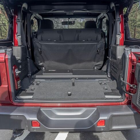 EZTrunk Folding Security Trunk/Storage Box for JK 2011—2018 by EZ4X4 Patented & Patent Pending in Saudi Arabia