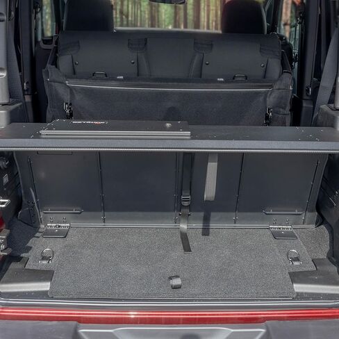 EZTrunk Folding Security Trunk/Storage Box for JK 2011—2018 by EZ4X4 Patented & Patent Pending in Saudi Arabia
