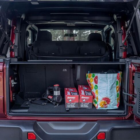 EZTrunk Folding Security Trunk/Storage Box for JK 2011—2018 by EZ4X4 Patented & Patent Pending in Saudi Arabia