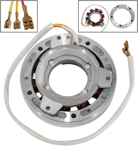 استبدال لفائف الجزء الثابت الجديد من Magneto OEM: 1157.153 1157153، لـ Lombardini LDA 75 91 96 97 100، 450 451 510 520 530، لـ Lombardini LA/LAP 490 400، 3LD 45 451 510 (12V 12A) المولد) in Kuwait