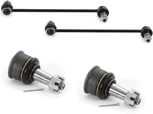 طقم تعليق Sway Bar & وصلة كروية أمامية سفلية 4 قطعة لـ Acura لهوندا للطيار 3.5L 2003-2008 فولاذ in Kuwait