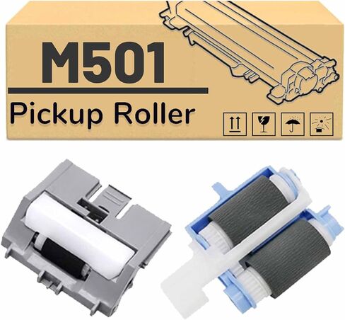 Printer Pickup Rollers Kit - F2A68-67913 RM2-5752-000 Scanner Exchange Roller Kit Compatible for HP M501 M506 M507 M527 M528 Printer, Reduces Paper Jams in Kuwait
