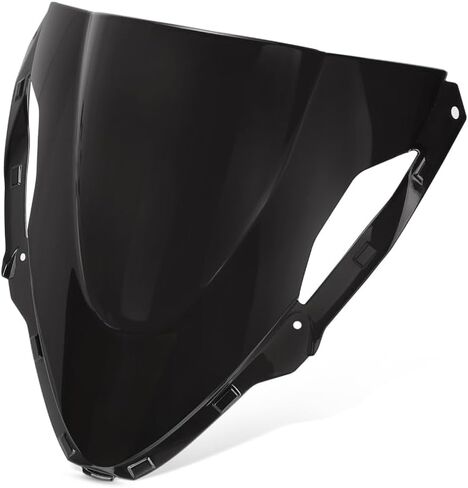 ZX6R Motorcycle Windshield Windscreen Wind Deflector Windshield Touring Screen Compatible with Ninja ZX-6R ZX636 2024 2025 2026(Black) in Kuwait