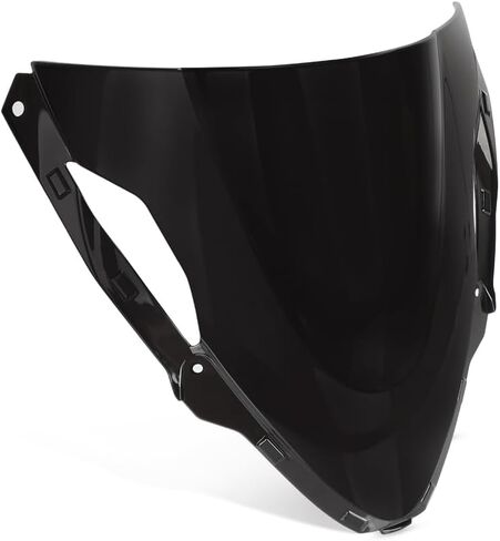 ZX6R Motorcycle Windshield Windscreen Wind Deflector Windshield Touring Screen Compatible with Ninja ZX-6R ZX636 2024 2025 2026(Black) in Kuwait