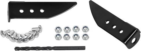Black Batwing Upper Fairing Support Bracket Repair Kit For Harley Electra Street Glide FLH FLHX FLHTC Batwing Fairing Models 1996-2013 in Kuwait