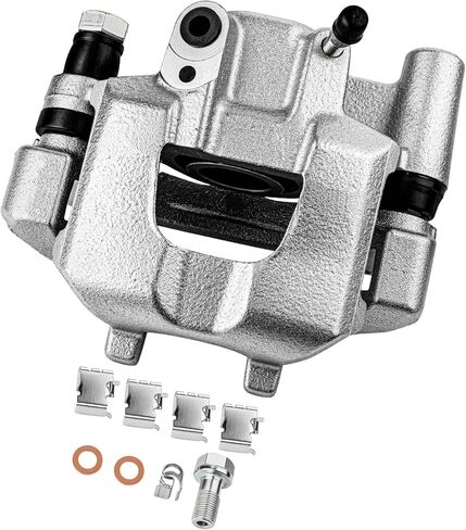 مجموعة فرجار الفرامل الخلفية اليمنى Cciyu مع دعامة 18B4719B 2000-2005 لـ Buick For LeSabre، 2000-2005 لـ Buick لـ Park Avenue، 2001-2003 لـ Oldsmobile لـ Aurora، 2000-2005 لـ Pontiac لـ Bonneville in Kuwait