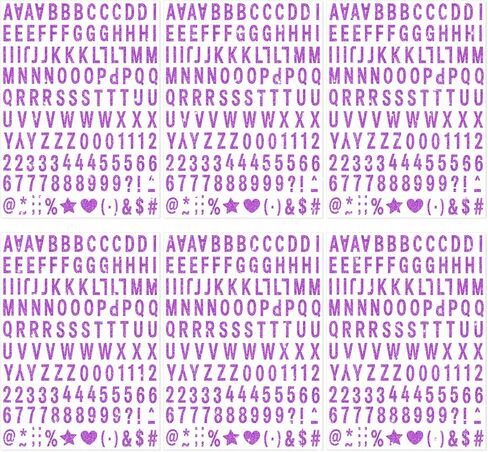 6 Sheets Gold Letter Stickers Glitter Alphabet Stickers 0.5 Inch Small Self-Adhesive ABC Number Stick on Letters for Graduation Cap Scrapbooking Notebook DIY Crafts Art Making Label Sign Decor (Gold) in Kuwait