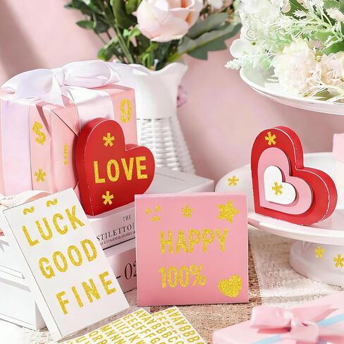 6 Sheets Gold Letter Stickers Glitter Alphabet Stickers 0.5 Inch Small Self-Adhesive ABC Number Stick on Letters for Graduation Cap Scrapbooking Notebook DIY Crafts Art Making Label Sign Decor (Gold) in Kuwait