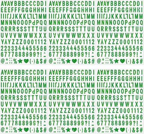 6 Sheets Gold Letter Stickers Glitter Alphabet Stickers 0.5 Inch Small Self-Adhesive ABC Number Stick on Letters for Graduation Cap Scrapbooking Notebook DIY Crafts Art Making Label Sign Decor (Gold) in Kuwait
