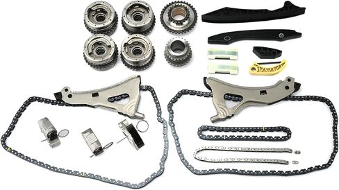 A0009935576 A0009931378 A2780503716 A2780520316 Timing Chain Kit with VVT Sprocket Fits for Mercedes-Benz CLS500 E500 GL500 GLE500 ML500 S500 in Kuwait