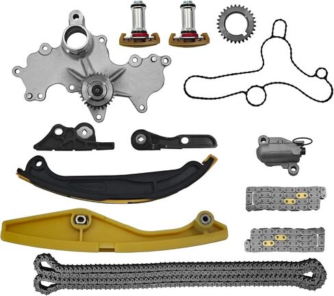 Timing Chain Kit w/Water Pump Compatible with Ford F-150 11-17, Mustang 11-17, Expedition 15-17, Transit 150/250/350/350HD 15-19, Fits Lincoln Navigator 15-17 3.5L/3.7L Turbo Engines in Kuwait