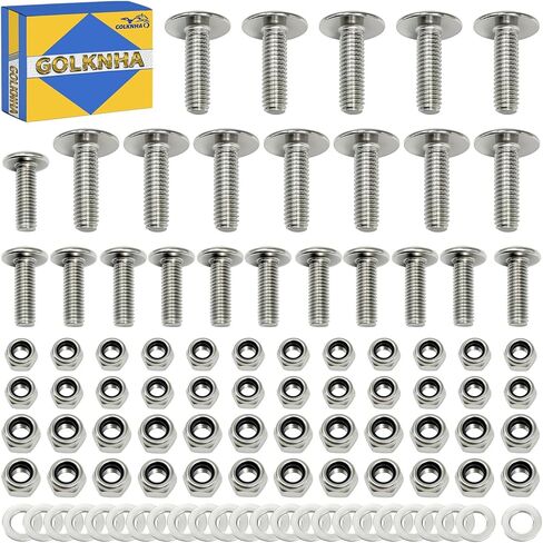 304 Stainless Steel Body Bolts Screws Nuts Washers Kit For Blaster 200 YFS200 1988-2005 Blaster 200 YFS200SE 2006 in Kuwait