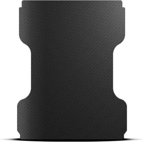 Armordillo Diamond Plate Rubber Truck Bed Mat|Compatible with 2007-2021 Toyota Tundra 6.5 Ft 78" Bed|8740972|Black|Mat Liner in Kuwait