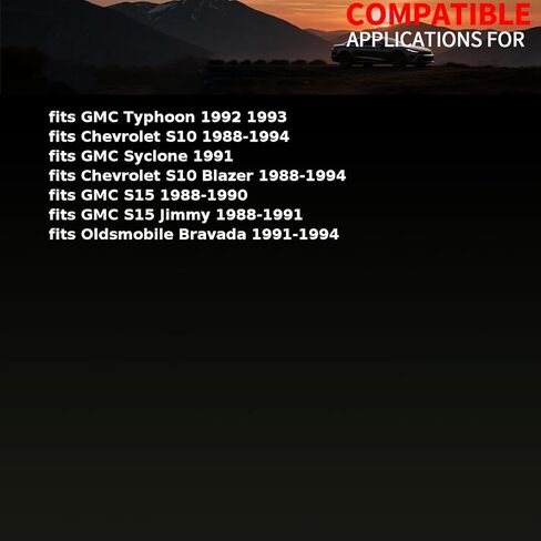 قضيب التواء أمامي يناسب GMC S15 Jimmy 1988 1989 1990 1991 يناسب GMC Syclone 1991 لسيارة شيفروليه S10 1988 1989 1990 1992 1993-1994 لسيارة شيفروليه S10 بليزر 1988-1994 1 قطعة in Kuwait