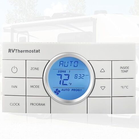 3314082.000 RV Thermostat Replacement Compatible with Dometic CCC2, Multi-Zone Comfort Control Center 2, 10-Button 4-Zone RV Thermostat for Select Dometic RV Air Conditioner Systems, Black in Saudi Arabia