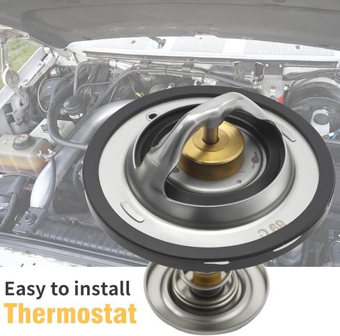 RT1201 RT-1201 F6TZ-8575-EA Thermostat Replacement for Ford 7.3 Powerstroke 7.3L Diesel 1996-1997 F250 F350, 1999-2003 F250 F350 Super Duty, ReplacesRT-1201 in Kuwait