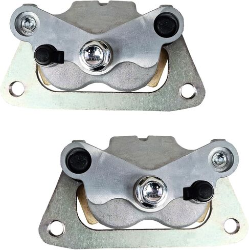 Front Left & Right Brake Calipers Set with Pads Compatible with Polaris Outlaw 450 525 RZR 570 570S RZR 800 800S Part # 1911529 1911530 in Kuwait