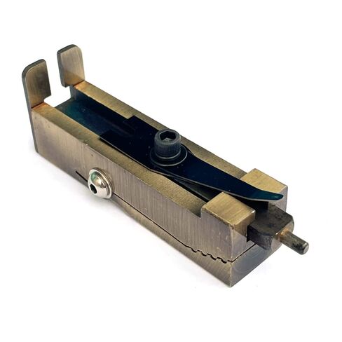 Hilbrandt Brass Tattoo Machine Spring Flake Adjustment Jig - Armature Bar And Spring Alignment Tool in Saudi Arabia