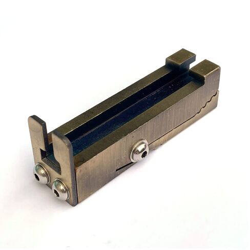 Hilbrandt Brass Tattoo Machine Spring Flake Adjustment Jig - Armature Bar And Spring Alignment Tool in Saudi Arabia