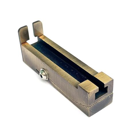 Hilbrandt Brass Tattoo Machine Spring Flake Adjustment Jig - Armature Bar And Spring Alignment Tool in Saudi Arabia